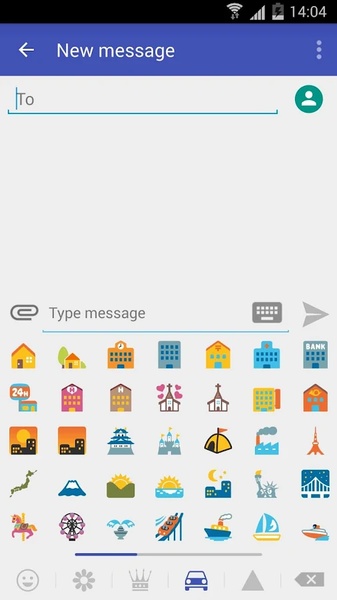 KK SMS Emoji Plugin - Preview 1