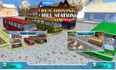 Bus Driving Hill Station Sim screenshot 8