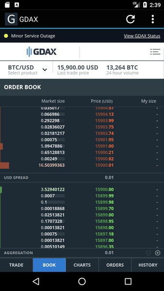GDAX - Preview 2