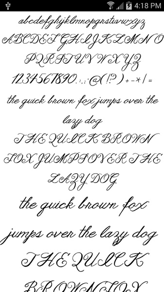 Romance Fonts 50 - Preview 5