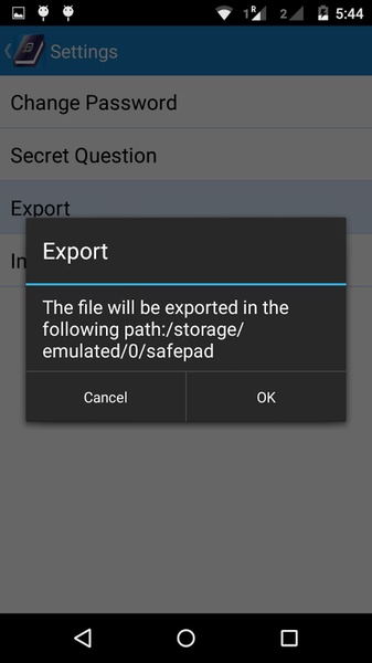 SafePad - Preview 2