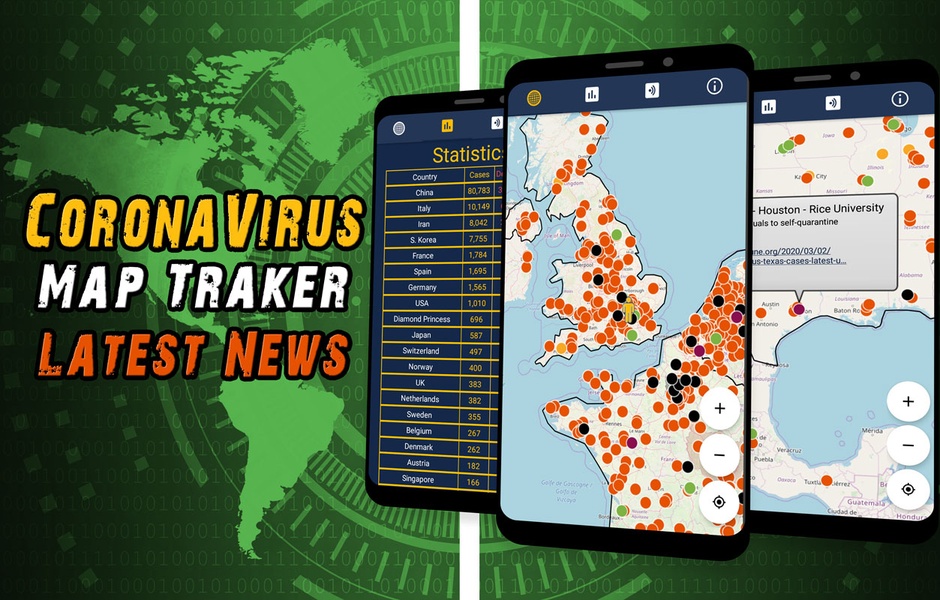Coronavirus Tracker Map with Live News Updates - Preview 5