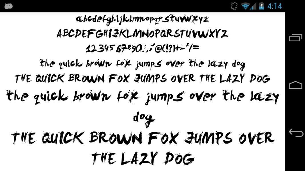 Brush Fonts 50 - Preview 3