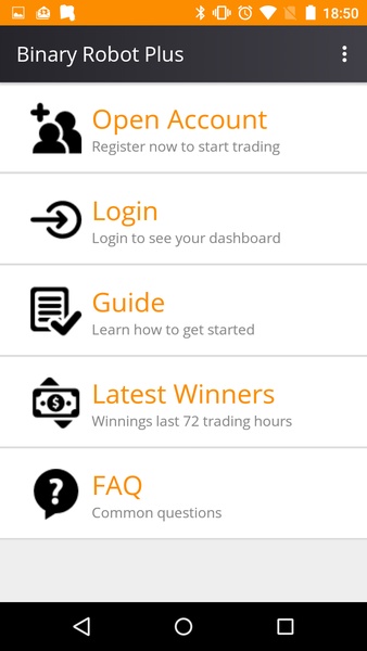 Binary Options Robot Plus - Preview 5