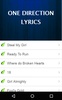 One Direction Music Lyrics screenshot 4