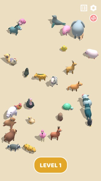 Animal Match 3D - Preview 1