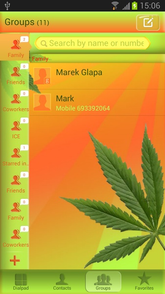 GO Contacts Weed Ganja - Preview 2