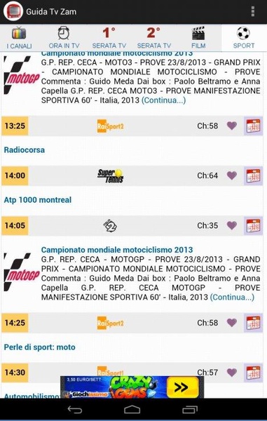Guida Tv Zam - Preview 2