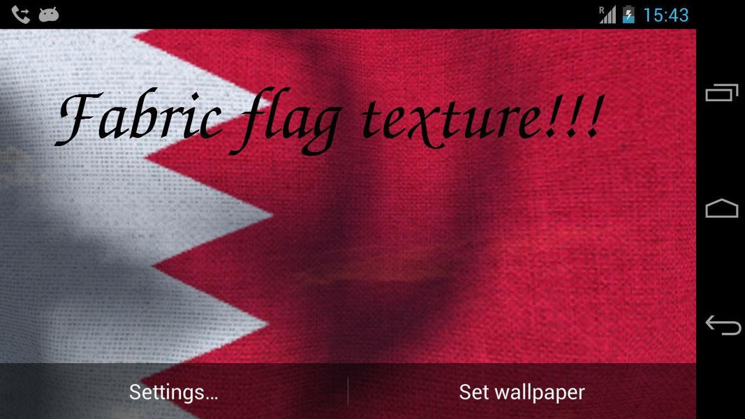 Bahrain Flag - Preview 3