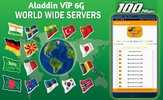 Aladdin VIP 6G-Secure Fast VPN screenshot 1