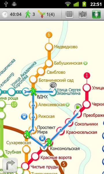 Moscow, Russia (map for Subway24) - Preview 8