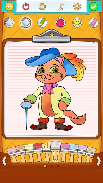 Cat Coloring Pages - Preview 2