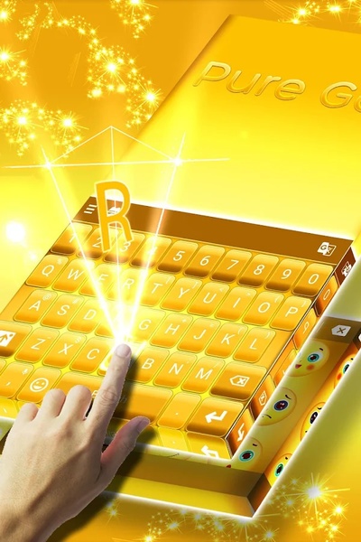 Pure Gold Keyboard - Preview 1