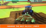 Blocky Farm: Field Worker SIM screenshot 6