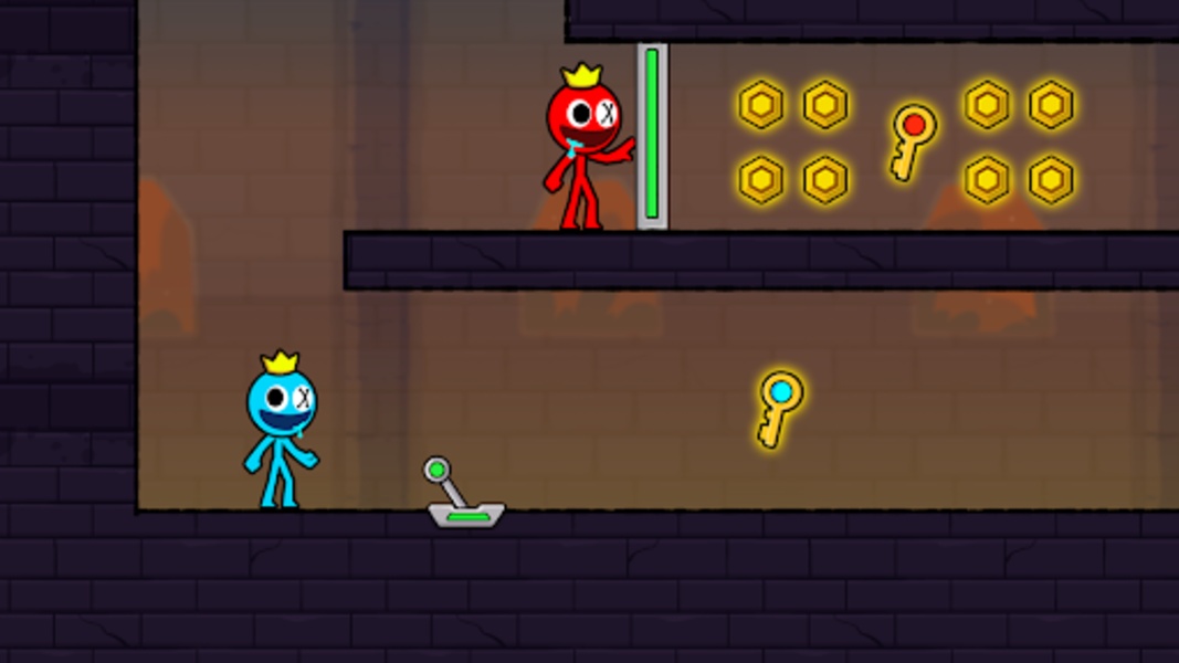 Red Stickman and Blue Stickman - Jogue Red Stickman and Blue Stickman Jogo  Online