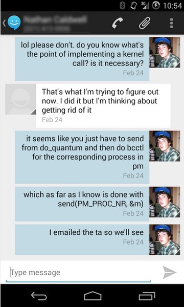 Sliding SMS - Preview 5