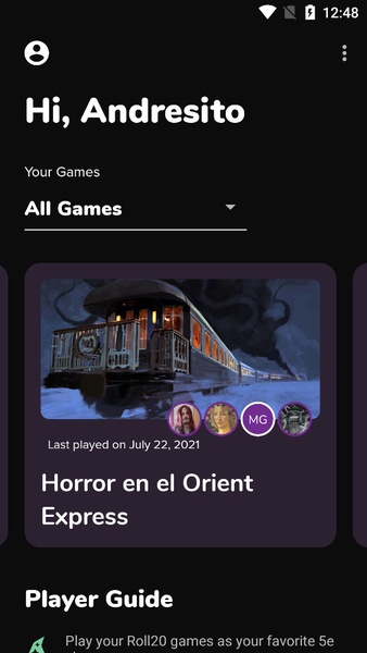 Roll20 Companion - Preview 5