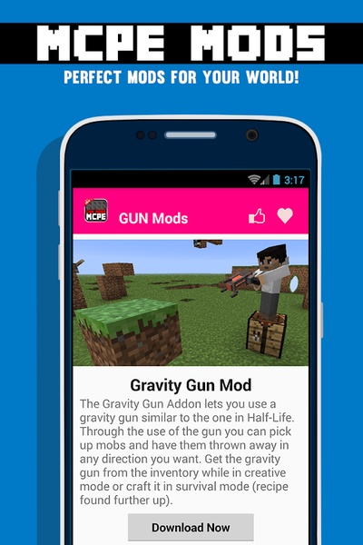 GUN MOD MCPE - Preview 2