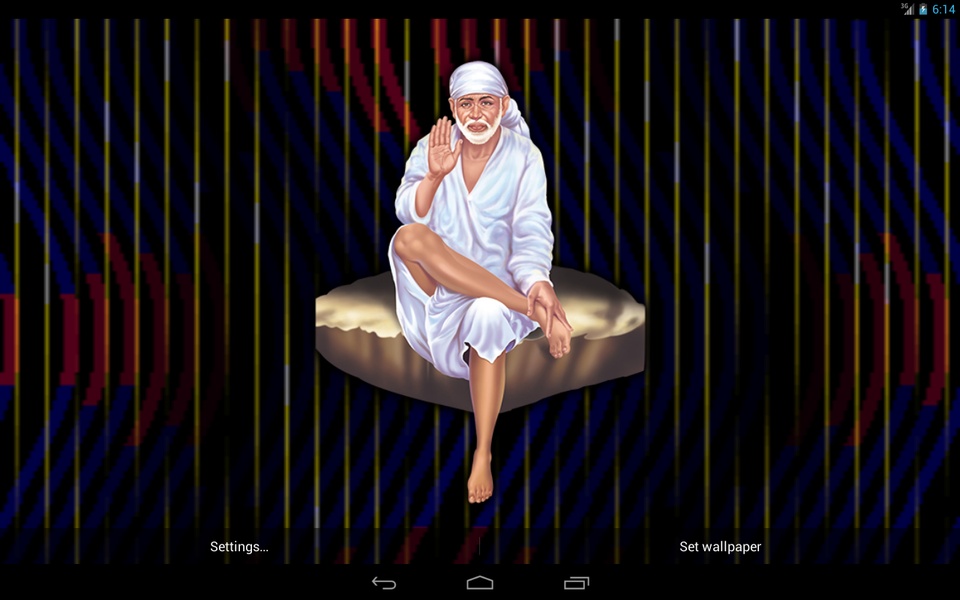Sai Baba Ji Live Wallpaper - Preview 6