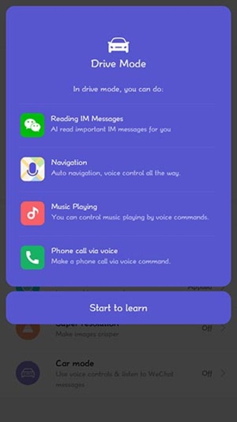 MIUI DriveMode - Preview 2