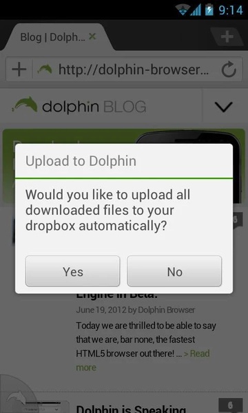 Dropbox For Dolphin - Preview 2