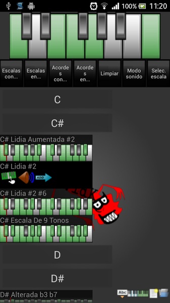 MusicScalesDavidKBD - Preview 4