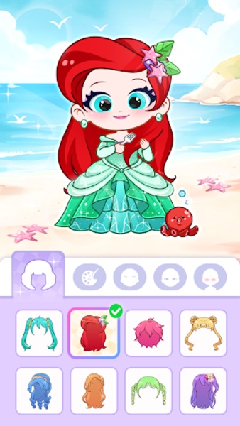 strapless open back dress Handmade Princess Ariel (Little Mermaid) Inspired Blue Dress outfit fo –  American Girl Doll Clothes by Rocio main image 0