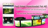 Fast Video Downloader For All screenshot 4
