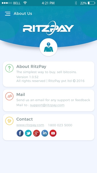 RitzPay Bitcoin Wallet - Preview 20