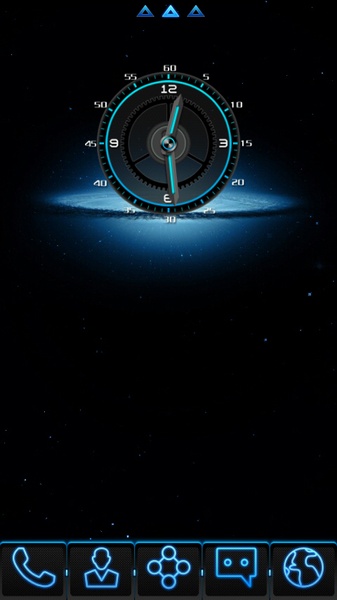 ClockWidgetBlueLight - Preview 3