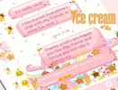 SMS Messages Ice Cream Theme screenshot 1