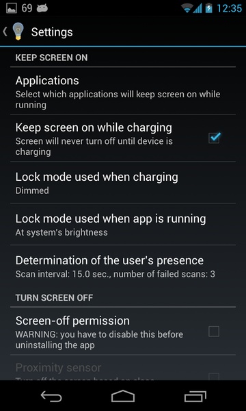 Keep Screen On - Preview 5