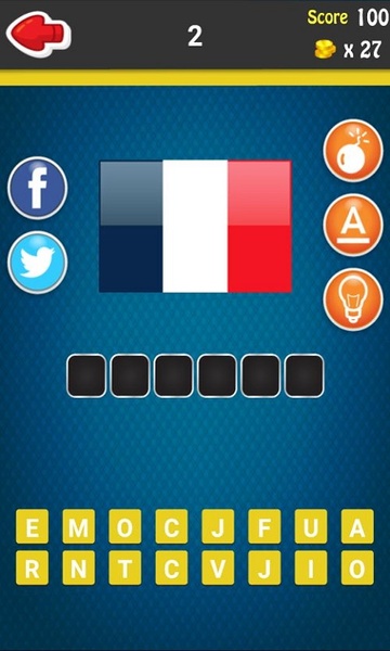 Guess world flags quiz - Preview 1