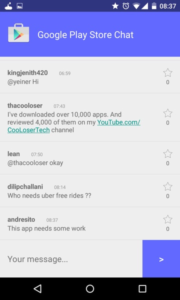 AppChat - Preview 5