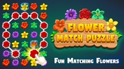 Match 3 Flower Games Offline screenshot 2