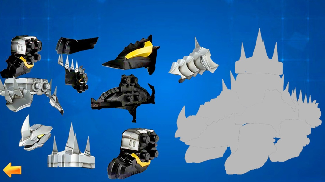 Fury Ranger Dino Robot Zord Puzzle - Preview 1