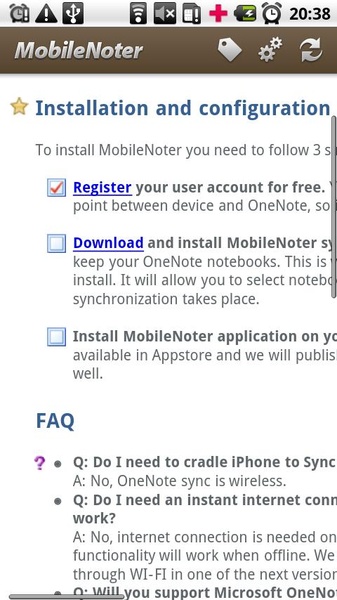 MobileNoter - Preview 5