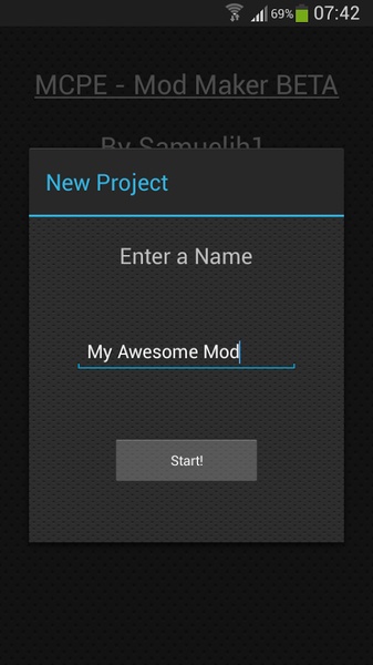 MCPE - Mod Maker - Preview 5