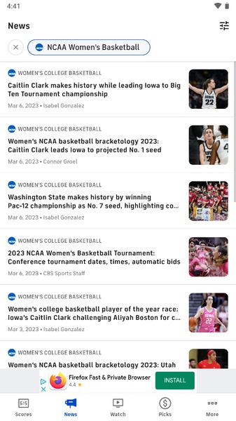 CBS Sports for Android (review)