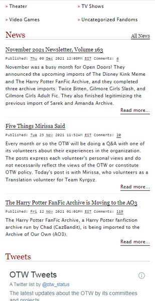 Archive of Our Own - Preview 3