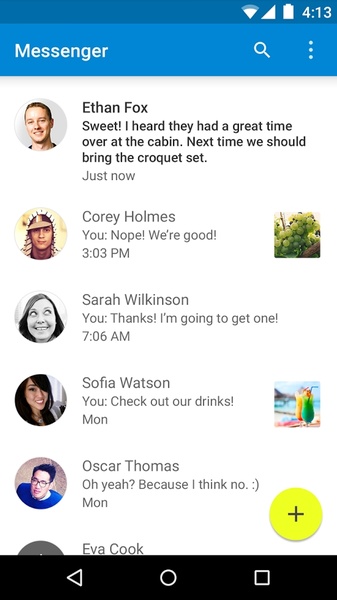 Android Messages - Preview 20