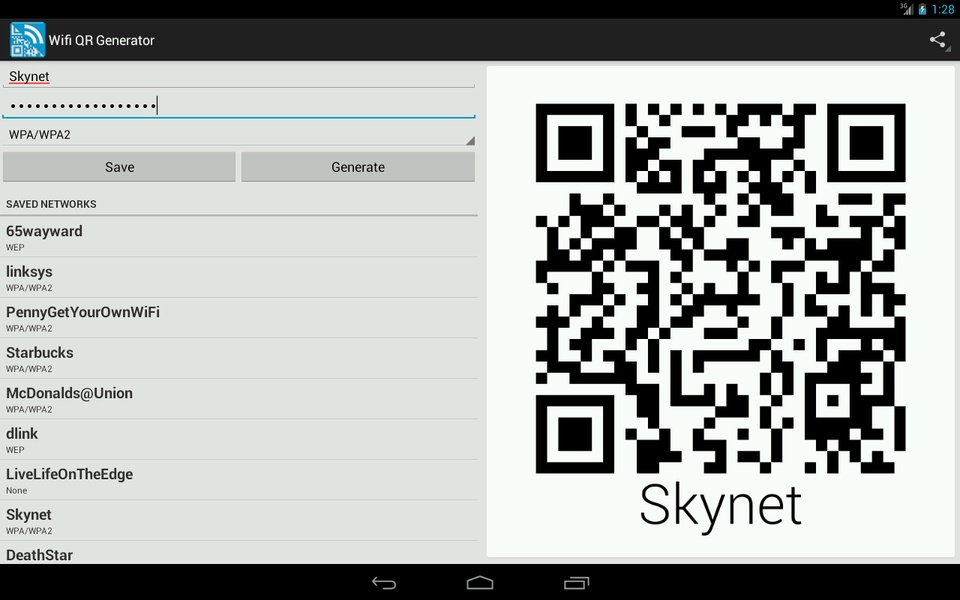 Wifi QR Code Generator - Preview 4