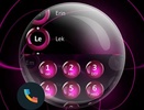 Theme Dialer Spheres Pink screenshot 1