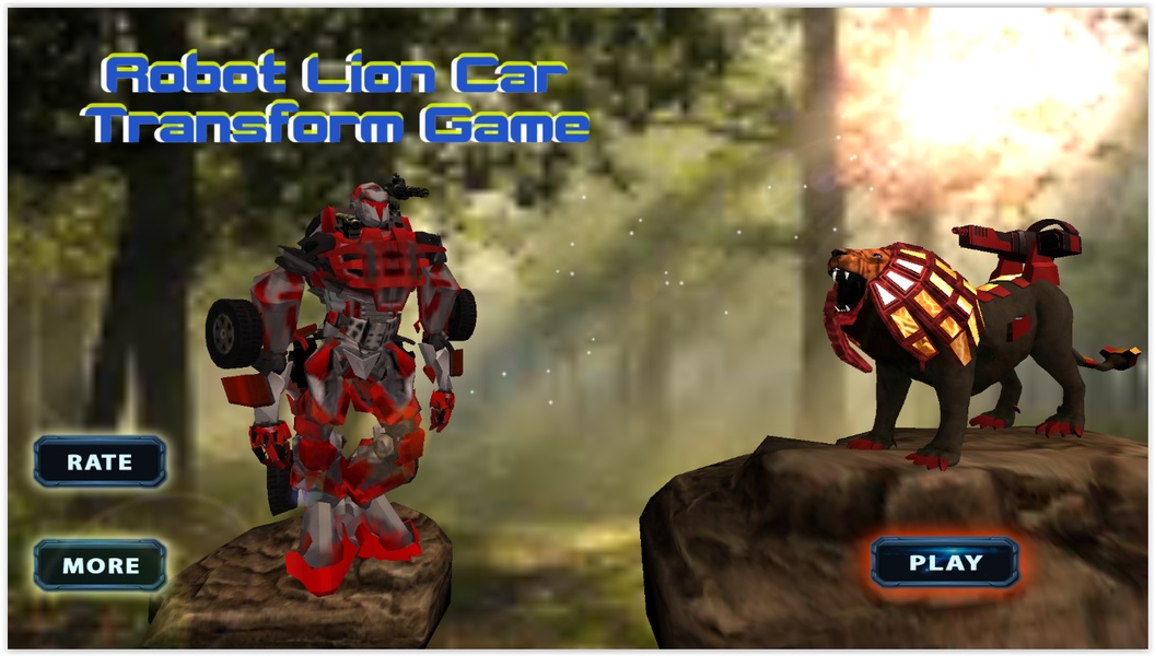 Ultimate Wild Lion Robot: Car Robot Transform Game - Preview 6