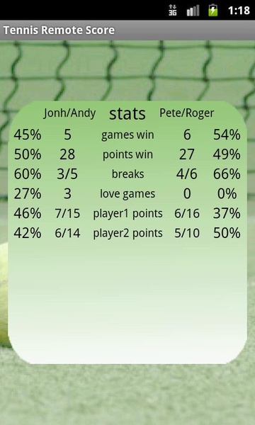 Tennis Remote Score Lite - Preview 2