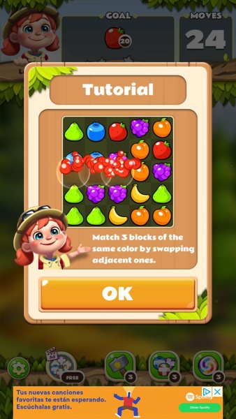 Fruits POP: Fruits Match 3 Puzzle - Preview 1