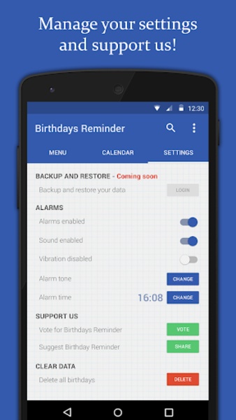 Birthdays Reminder - Preview 5