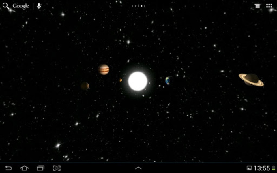 Solar System LWP Lite - Preview 4