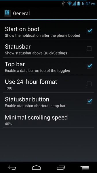 MAPPZ Quick Settings - Preview 5