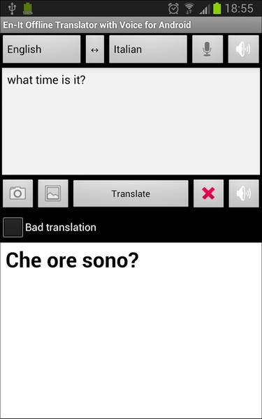 En-It Free Offline Translator - Preview 2